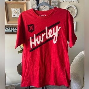 Red Hurley T-Shirt - Classic Fit - Medium